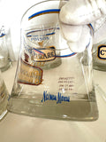 Nieman Marcus Poison Glasses by Cera, Signed by Neiman Marcus