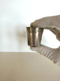 Sterling Thimble Jigger by Webster (holds 1 ounce), Vintage Silver Jigger