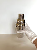 Art Deco Cocktail Shaker, Nickel-Plated Martini Mixer by WMF, Vintage Barware Gift