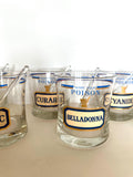 Nieman Marcus Poison Glasses by Cera, Signed by Neiman Marcus