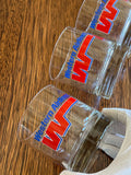 Western Airlines Glasses (4 Glasses), Vintage Airlines Glasses