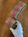 Western Airlines Glasses (4 Glasses), Vintage Airlines Glasses