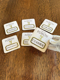 Cera "Poison" Coasters (complete set)