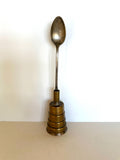 Napier Brass Jigger Spoon, Vintage Napier Mechanical Jigger Spoon, Brass Barware