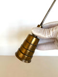 Napier Brass Jigger Spoon, Vintage Napier Mechanical Jigger Spoon, Brass Barware