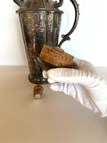 Vintage Repousse Cocktail Shaker by Webster & Sons, Early 1900s