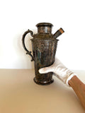 Vintage Repousse Cocktail Shaker by Webster & Sons, Early 1900s