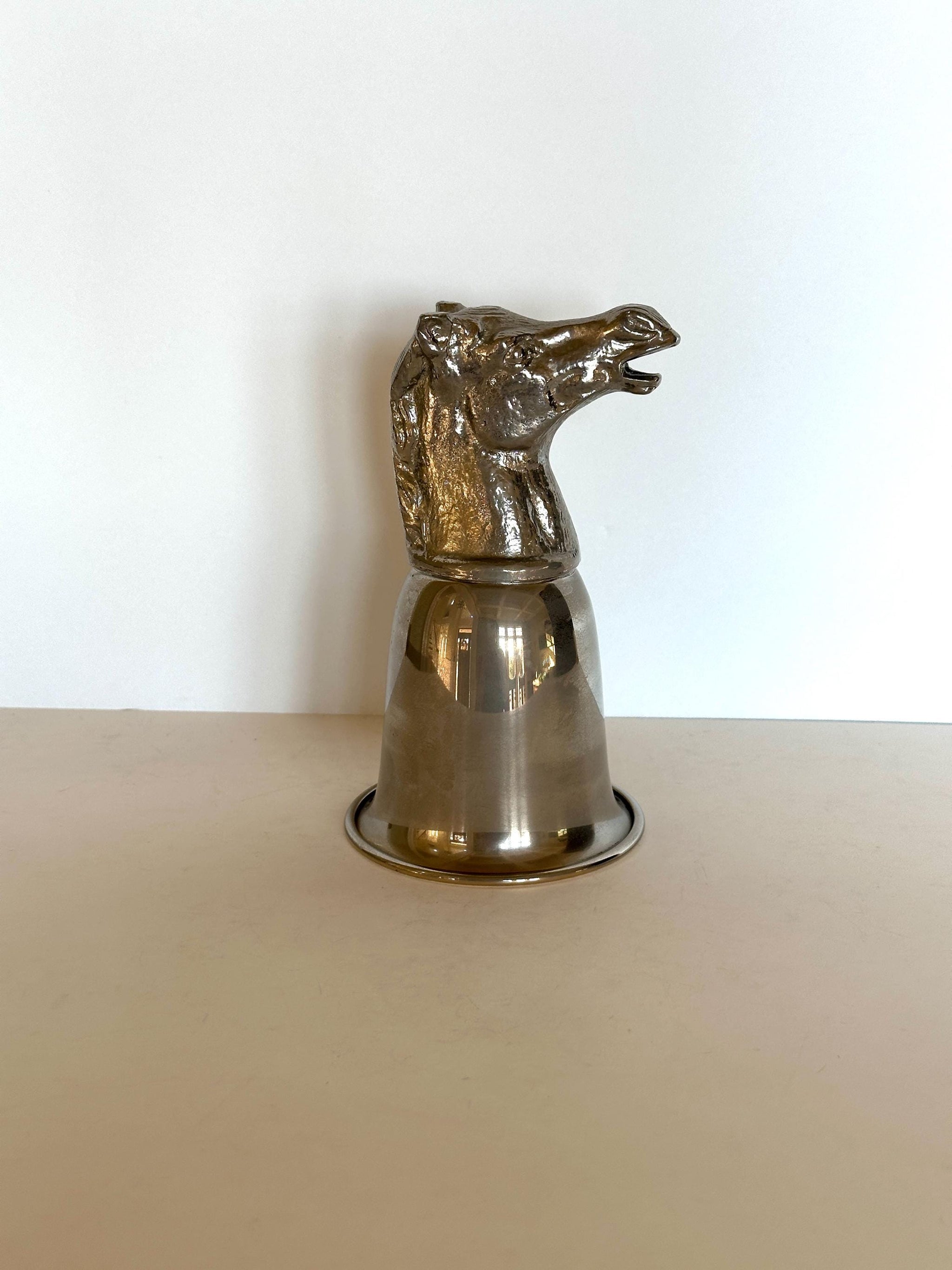 アンティーク　ヴィンテージ スターラップ カップ　stirrup cup 人気 アンティーク】ヴィンテージ スターラップ カップ【stirrup cup