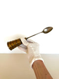Napier Brass Jigger Spoon, Vintage Napier Mechanical Jigger Spoon, Brass Barware