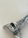 Vintage Reed & Barton Drink Like A Fish Jigger, 1950s Barware