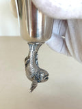 Vintage Reed & Barton Drink Like A Fish Jigger, 1950s Barware