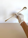 Gorham Twisted Cocktail Spoon, "S" MONOGRAM