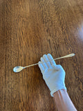 Gorham Twisted Cocktail Spoon, "S" MONOGRAM