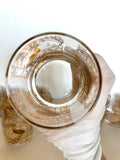 Vintage Gold Peacock Glasses, Osborne Kemper Thomas