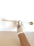 Gorham Twisted Cocktail Spoon, "S" MONOGRAM