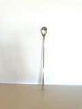 Gorham Twisted Cocktail Spoon, "S" MONOGRAM
