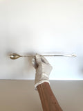 Gorham Twisted Cocktail Spoon, "S" MONOGRAM