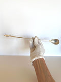 Gorham Twisted Cocktail Spoon, "S" MONOGRAM