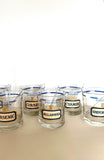 Nieman Marcus Poison Glasses by Cera, Signed by Neiman Marcus