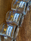 Nieman Marcus Poison Glasses by Cera, Signed by Neiman Marcus