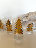 Culver Jeweled Christmas Tree Glasses (Set of 5)
