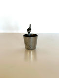 Vintage One Finger Jigger by James Dixon & Sons, 1940s