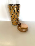 Gold Cocktail Shaker, Mid Century