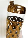 Gold Cocktail Shaker, Mid Century