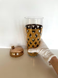 Gold Cocktail Shaker, Mid Century