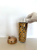 Gold Cocktail Shaker, Mid Century
