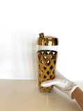 Gold Cocktail Shaker, Mid Century