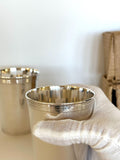Pair of Vintage Mint Julep Cups by Leonard, original boxes, New Old Stock
