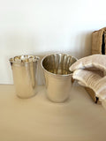 Pair of Vintage Mint Julep Cups by Leonard, original boxes, New Old Stock