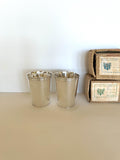 Pair of Vintage Mint Julep Cups by Leonard, original boxes, New Old Stock