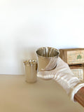 Pair of Vintage Mint Julep Cups by Leonard, original boxes, New Old Stock