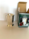 Vintage Mint Julep Cup, 1980s Sheridan Julep Cup, Original Box, Barware Gift