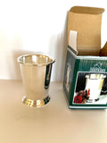 Vintage Mint Julep Cup, 1980s Sheridan Julep Cup, Original Box, Barware Gift