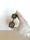 Sterling Silver Double Jigger, Repousse Pattern, 1930s