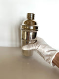 Art Deco Cocktail Shaker, Graduated Martini Mixer, Vintage Barware