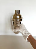 Art Deco Cocktail Shaker, Graduated Martini Mixer, Vintage Barware