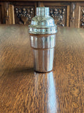 Art Deco Cocktail Shaker, Graduated Martini Mixer, Vintage Barware