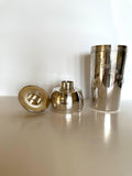 Italian Bullet Cocktail Shaker, 1940s Art Deco Dial A Drink Mixer, Antique Barware