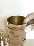 Vintage Dial A Drink Cocktail Shaker, 1930s Art Deco Martini Mixer, Vintage Barware Gift