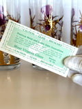 Purple Thistle Glasses Gregory Duncan, New Old Stock, Mid Century Glasses, MCM Glassware