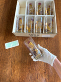 Purple Thistle Glasses Gregory Duncan, New Old Stock, Mid Century Glasses, MCM Glassware