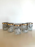 Vintage Dow Jones Glasses, Cera Stock Market Low Balls, MCM Glasses