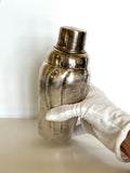 Art Deco Cocktail Shaker, Nickel-Plated Martini Mixer by WMF, Vintage Barware Gift