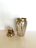 Art Deco Cocktail Shaker, Nickel-Plated Martini Mixer by WMF, Vintage Barware Gift