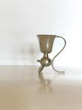 Vintage Cat Jigger, 1950s Shot Glass, Mid Century Barware, Bar Gift