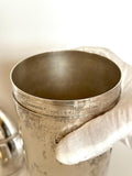 Italian Bullet Cocktail Shaker, 1940s Art Deco Dial A Drink Mixer, Antique Barware